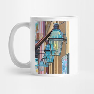 New Orleans Lanterns French Quarter - Colorful Mug